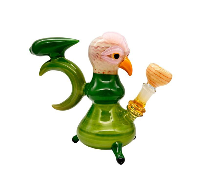 Picture of Glass Colorful Owl WP OS55