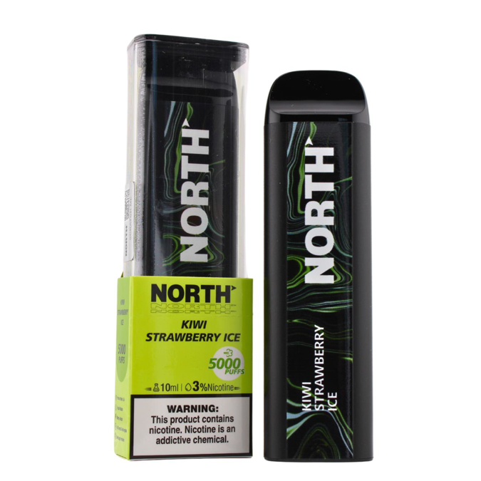 Picture of North Three Nic 5KPuffs Kiwi Strawberry Ice