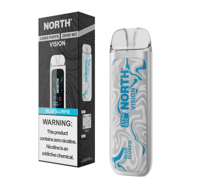 Picture of North Vision Zero Nic 15KPuffs Blue Slurpie
