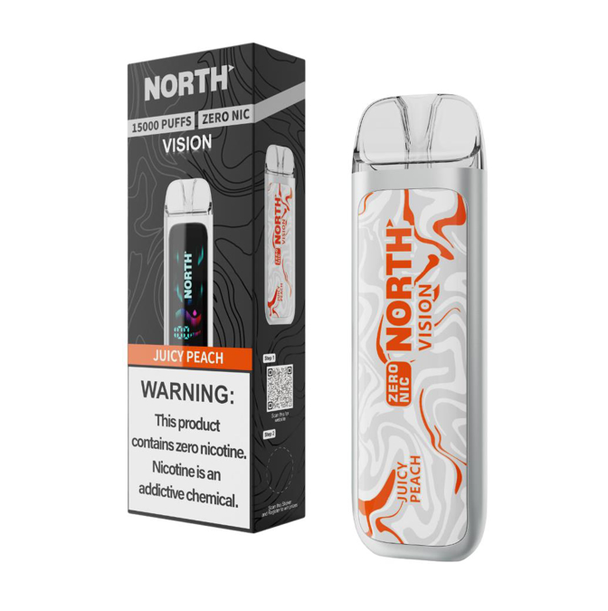 Picture of North Vision Zero Nic 15KPuffs Juicy Peach