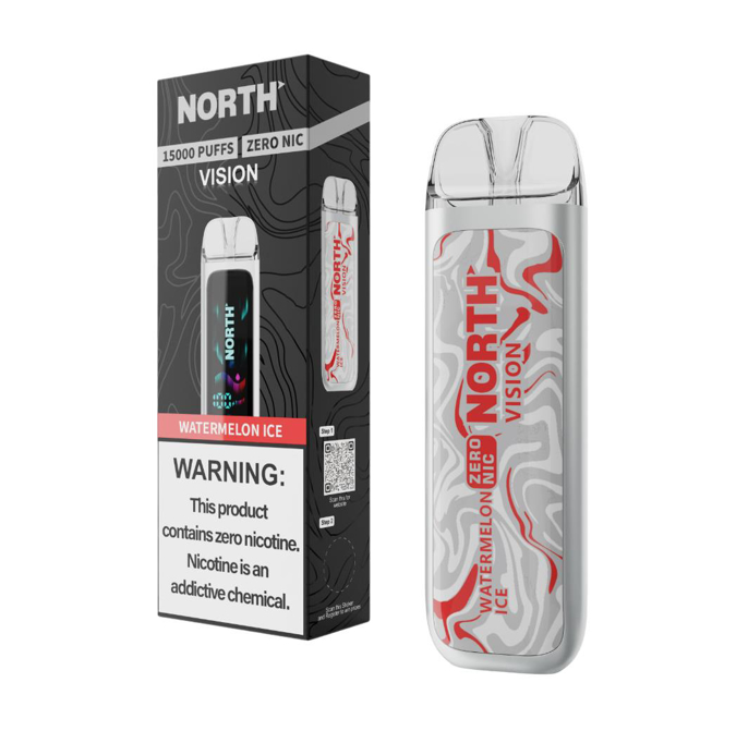Picture of North Vision Zero Nic 15KPuffs Watermelon Ice