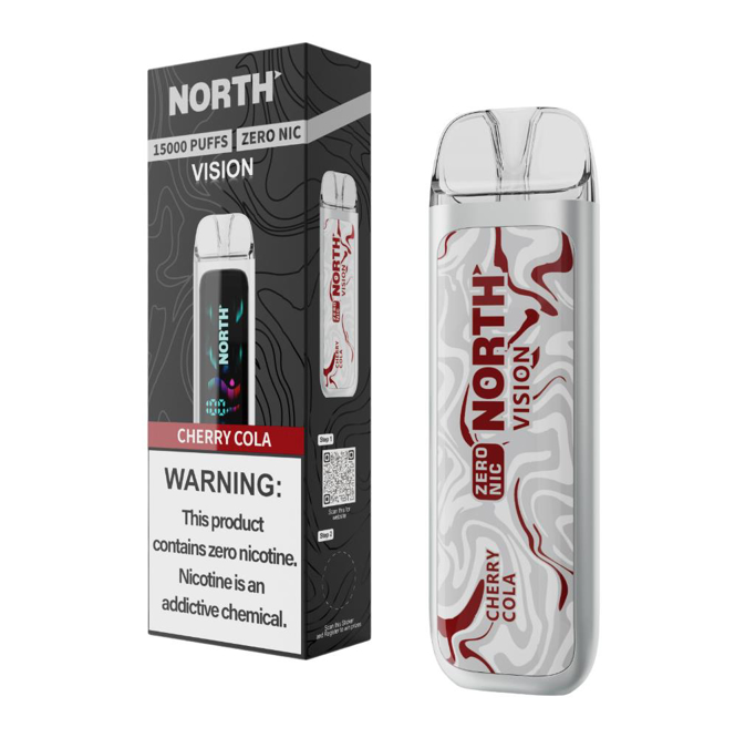 Picture of North Vision Zero Nic 15KPuffs Cherry Cola