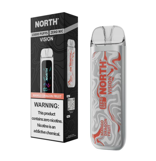 Picture of North Vision Zero Nic 15KPuffs Mango Dragon Fruit