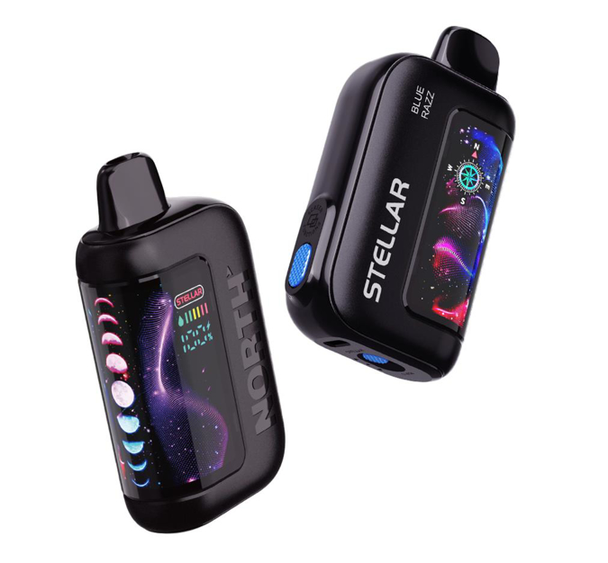 Picture of North Stellar 40KPuffs Blue Razz Ice