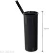 Picture of Loud&Lock Plastic CR Pop-Top 60Dram Clear&Black