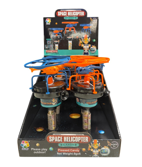 Picture of Toy Candy Space Helicopter 6CT 701