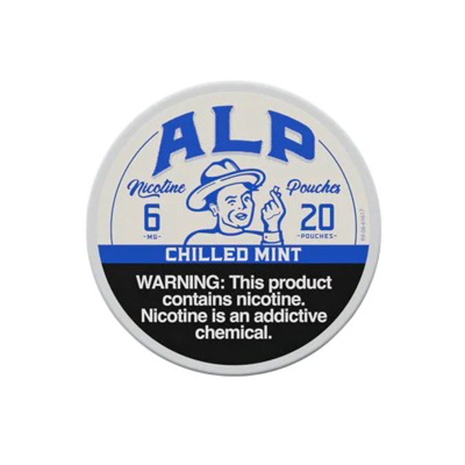 Picture of Alp Nicotine Pouches Chilled Mint 6mg