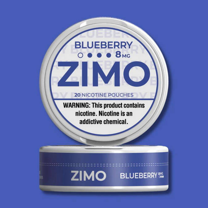 Picture of Zimo Blueberry 8mg Nicotine Pouches 5CT 