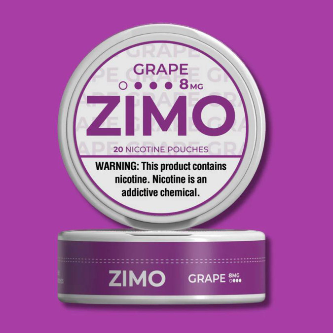 Picture of Zimo Grape 8mg Nicotine Pouches 5CT 